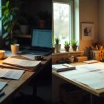 Discipline - Beforeafter comparison How self-discipline techniques transform productivity and focus